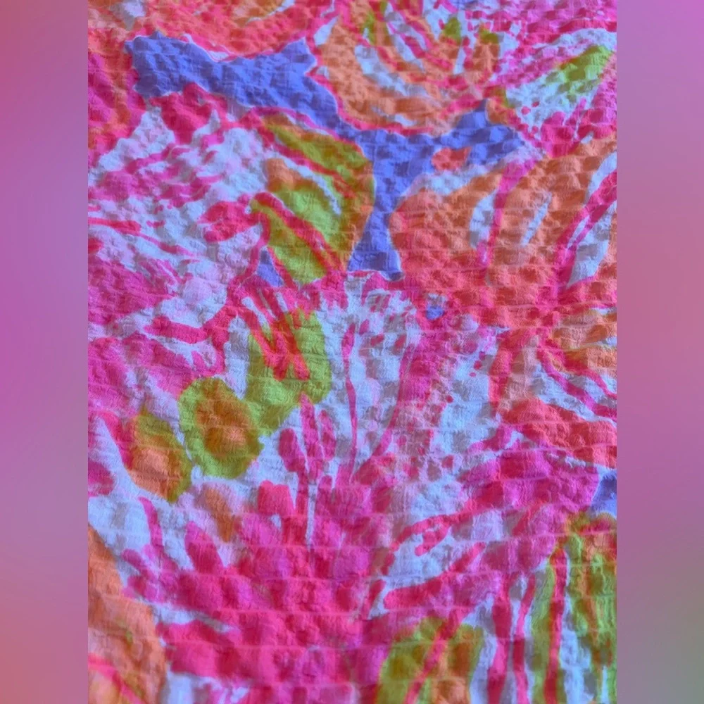 Lilly Pulitzer Emmeline One Shoulder Dress - Picture 5 of 9